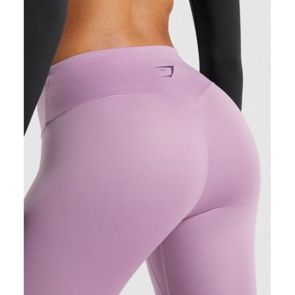 Purple Gymshark Training Graphic High Waisted Women's Leggings Size Small - Picture 4 of 12